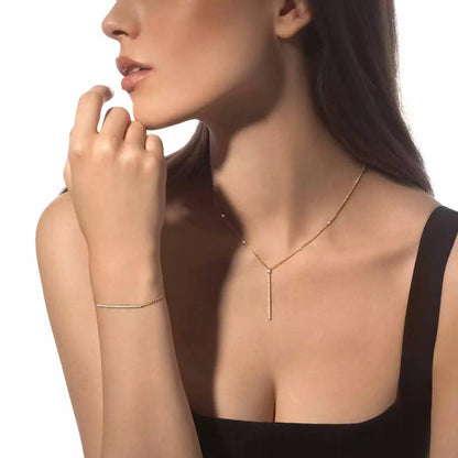 [Veyra Jewelry]Diamond Thin Bangle 0.15ct My Twin Toi & Moi