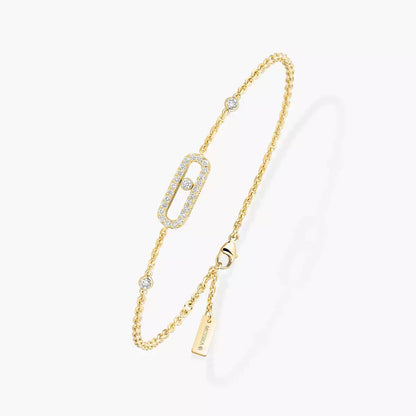 [Veyra Jewelry]Move Uno Diamond Bracelet