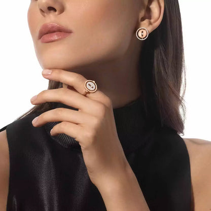 [Veyra Jewelry]Lucky Move Diamond Earrings