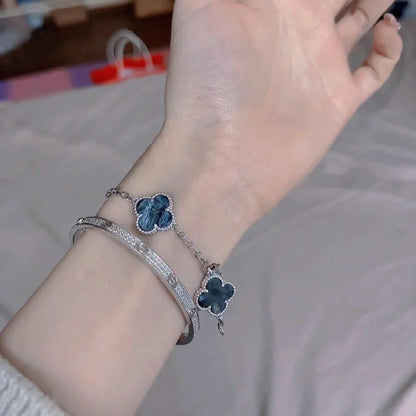 [Veyra Jewelry]New CLOVER 5 MOTIF PIETERSITE BRACELET COLLECTION
