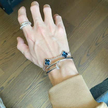 [Veyra Jewelry]New CLOVER 5 MOTIF PIETERSITE BRACELET COLLECTION