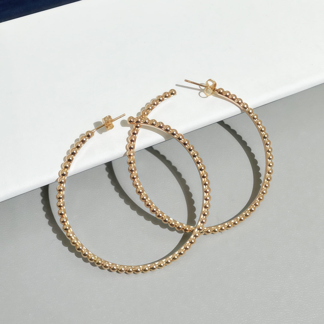 [Veyra Jewelry] SMOOTH BEAD STUD EARRINGS