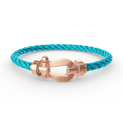 ¡®Veyra Jewelry¡¯FORCE LARGE HORSESHOE NO DIAMOND BRACELET ROSE GOLD
