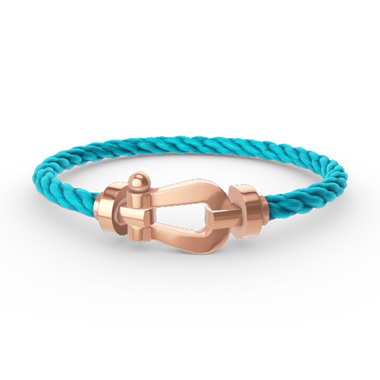 ¡®Veyra Jewelry¡¯FORCE LARGE HORSESHOE NO DIAMOND BRACELET ROSE GOLD