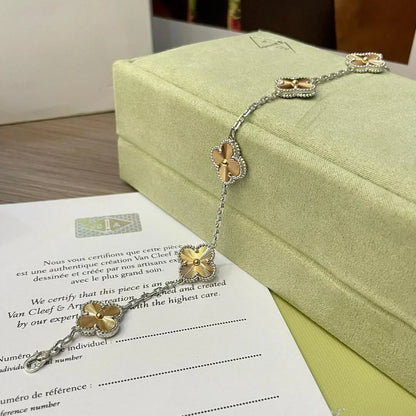 [Veyra Jewelry]New  CLOVER 5 MOTIF LASER BRACELET COLLECTION
