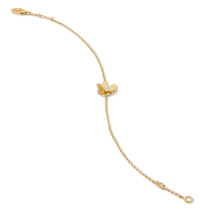 ¡®Veyra Jewelry¡¯FRIVOLE GOLD FLOWER BRACELET