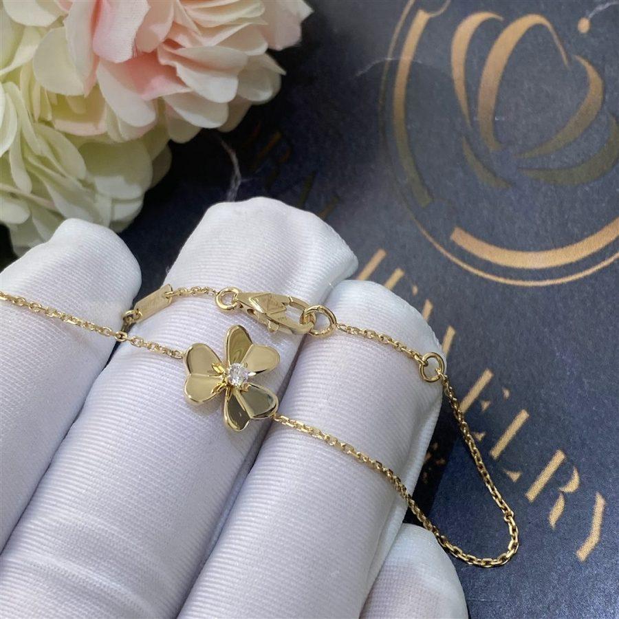 ¡®Veyra Jewelry¡¯FRIVOLE GOLD FLOWER BRACELET