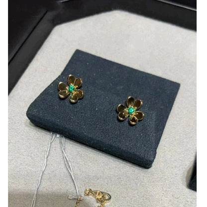 ¡®Veyra Jewelry¡¯FRIVOLE  FLOWER MALACHITE EARRINGS