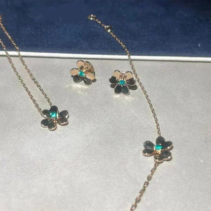 ¡®Veyra Jewelry¡¯FRIVOLE  FLOWER MALACHITE EARRINGS