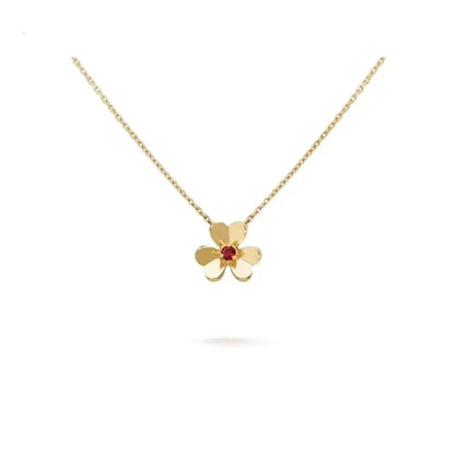 ¡®Veyra Jewelry¡¯FRIVOLE GOLD FLOWER NECKLACE