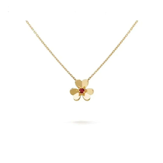 ¡®Veyra Jewelry¡¯FRIVOLE GOLD FLOWER NECKLACE