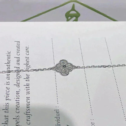 ¡®Veyra Jewelry¡¯CLOVER  SINGLE FLOWER BRACELET SILVER