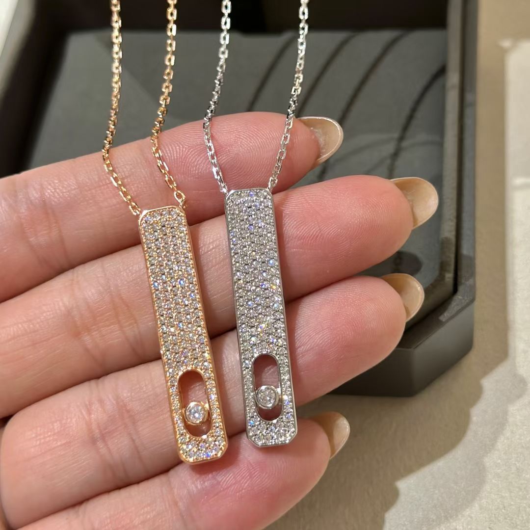 [Veyra Jewelry]MY FIRST DIAMOND PAVED NECKLACE