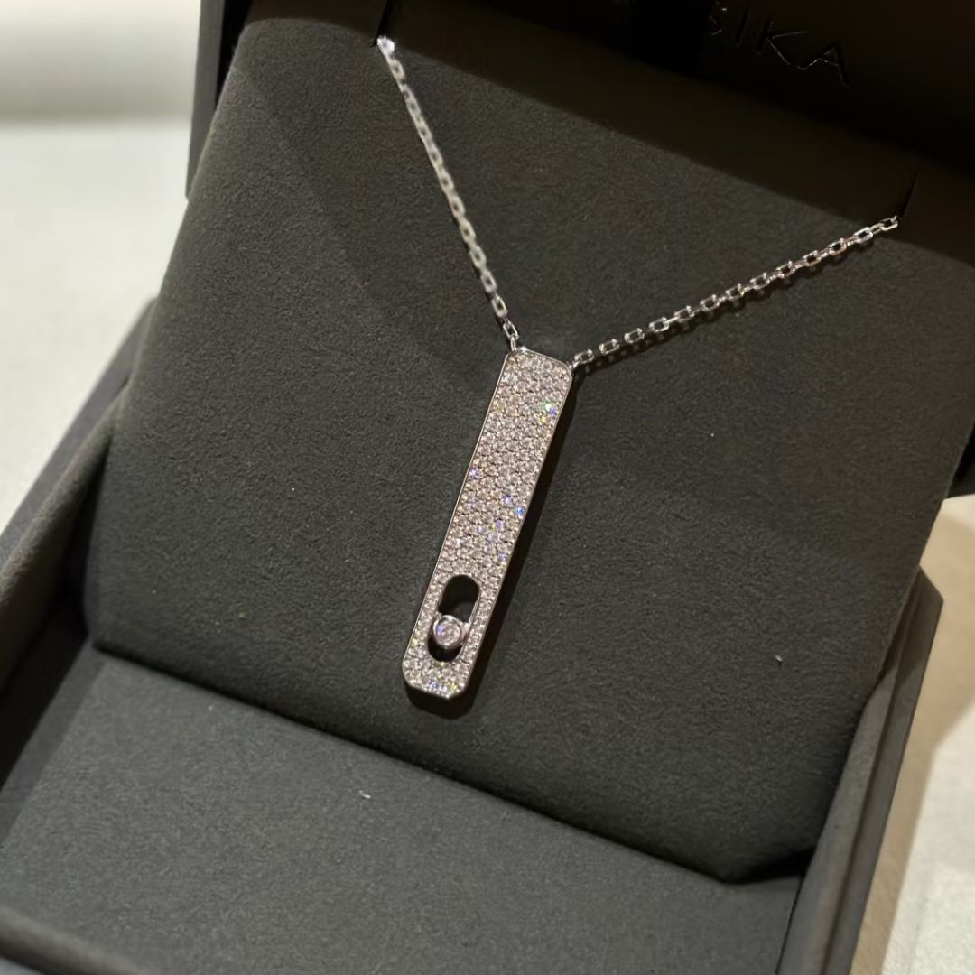 [Veyra Jewelry]MY FIRST DIAMOND PAVED NECKLACE