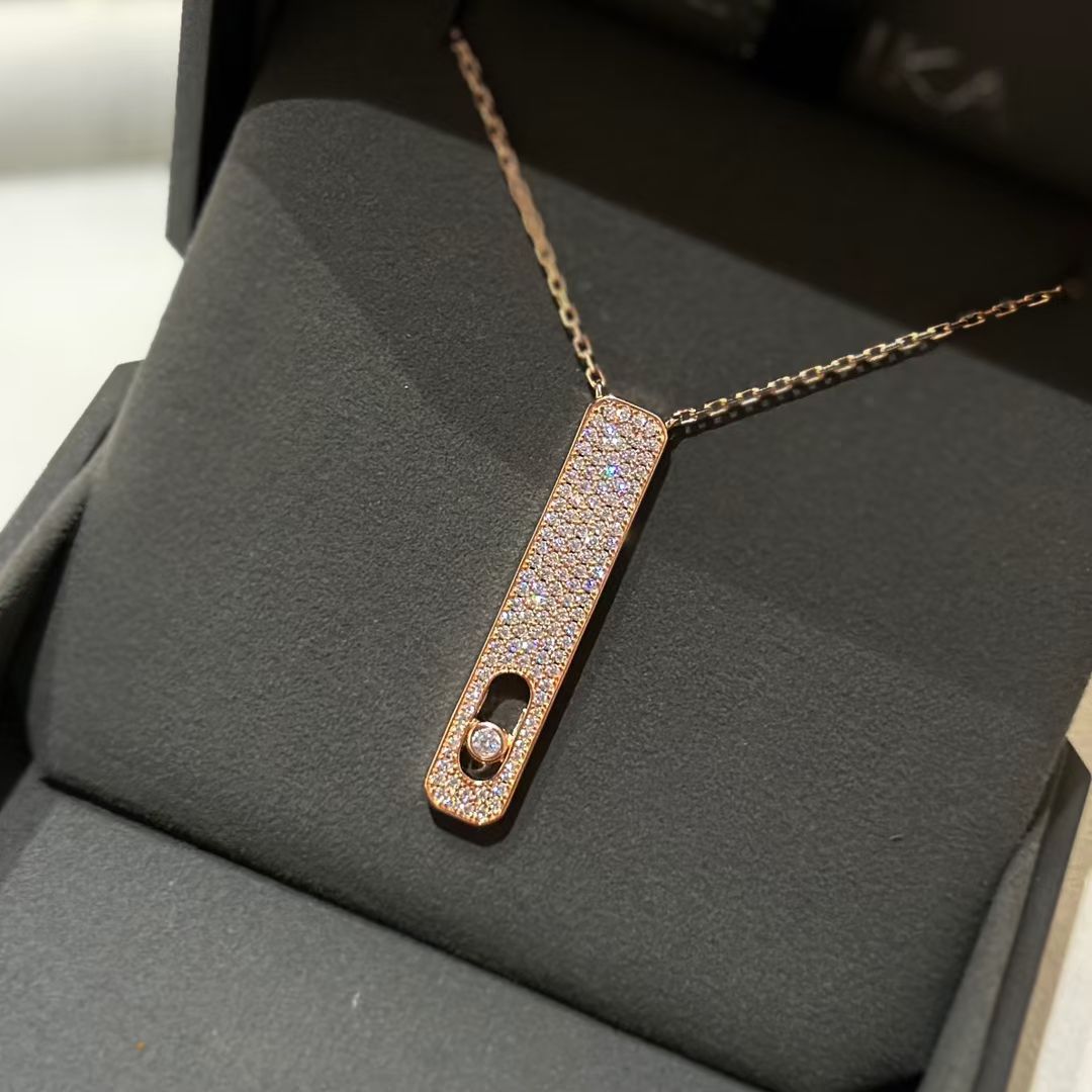 [Veyra Jewelry]MY FIRST DIAMOND PAVED NECKLACE