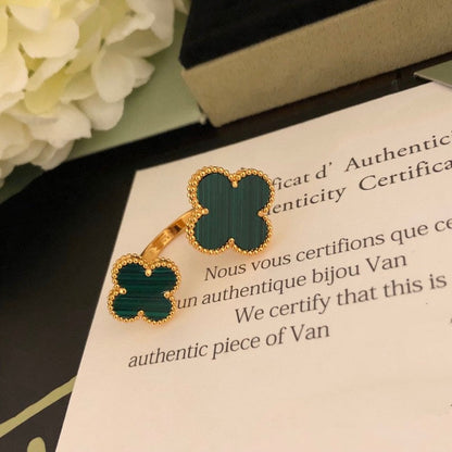 ¡®Veyra Jewelry¡¯CLOVER BETWEEN THE FINGER RING