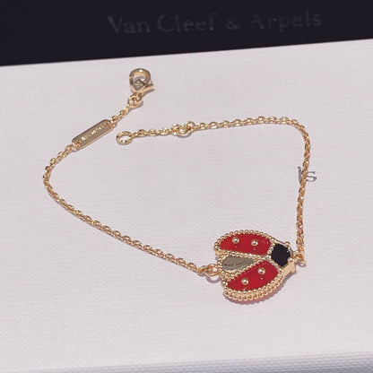 ¡®Veyra Jewelry¡¯LUCKY SPRING 1 MOTIF PINK GOLD BRACELET
