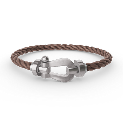 ¡®Veyra Jewelry¡¯FORCE LARGE HORSESHOE NO DIAMOND BRACELET SILVER
