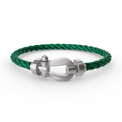 ¡®Veyra Jewelry¡¯FORCE LARGE HORSESHOE NO DIAMOND BRACELET SILVER