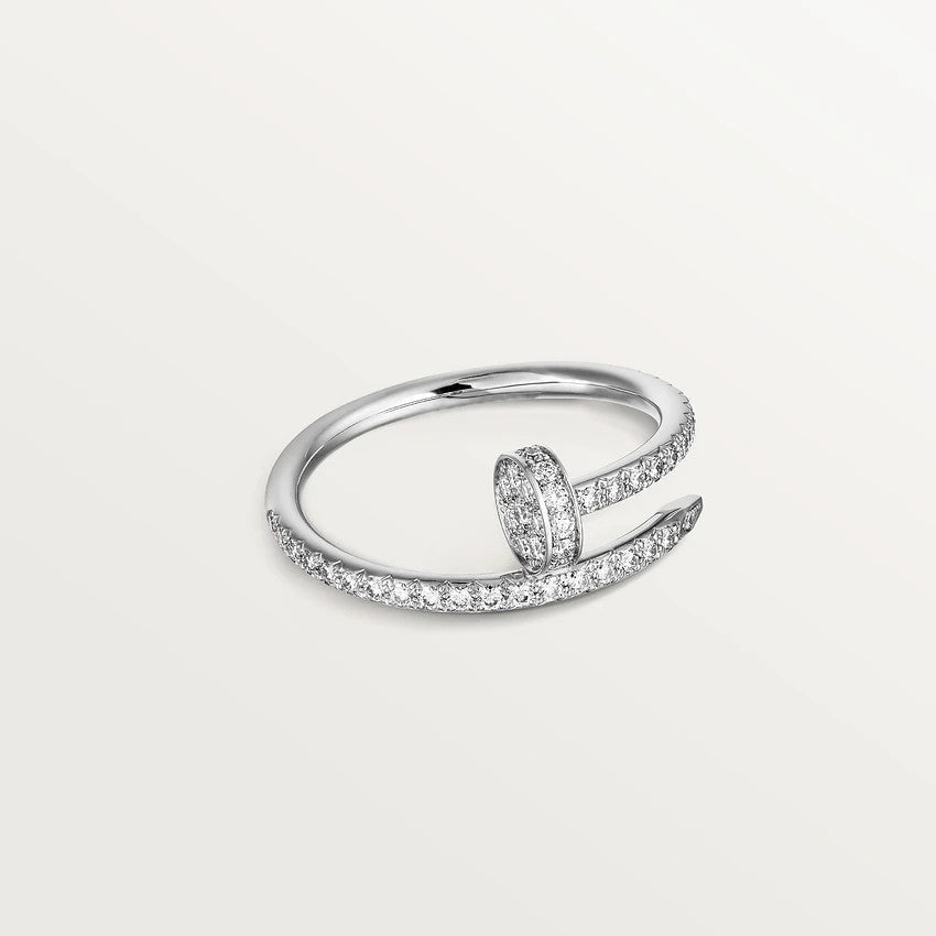 ¡®Veyra Jewelry¡¯JUSTE RING 1.8MM SILVER DIAMONDS