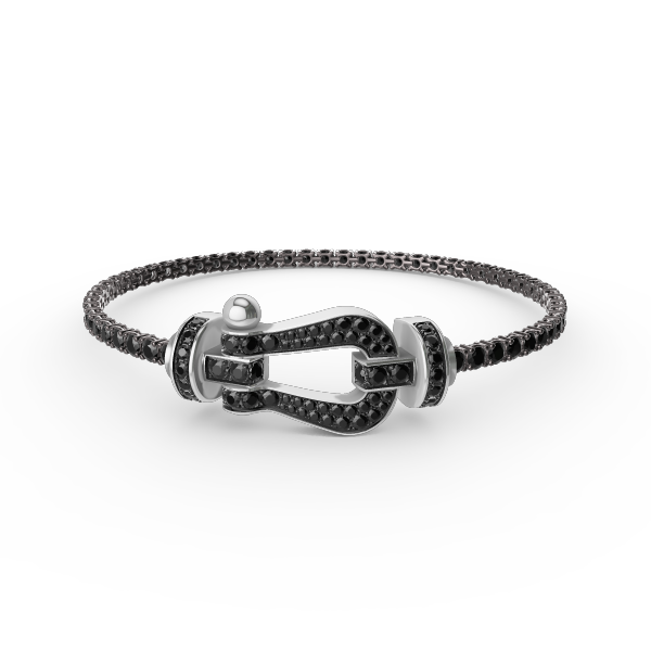 ¡®Veyra Jewelry¡¯FORCE  LARGE HORSESHOE FULL DIAMOND TENNIS BRACELET